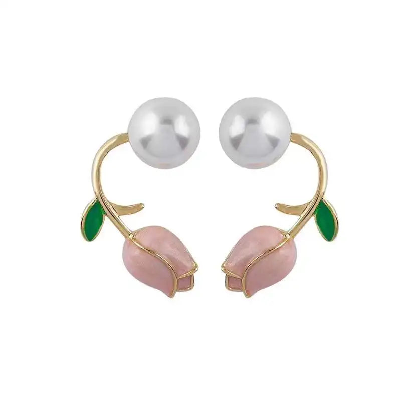 Pearl Stud Earrings
