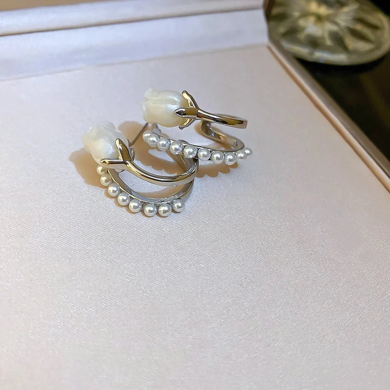 Pearl Stud Earrings