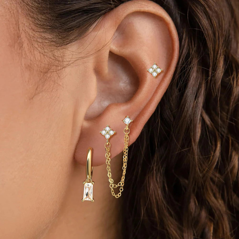 Celestial Chain Earrings