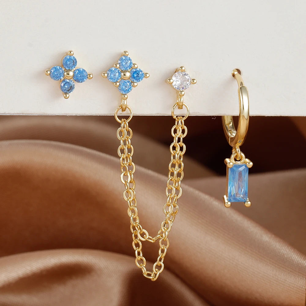 Celestial Chain Earrings