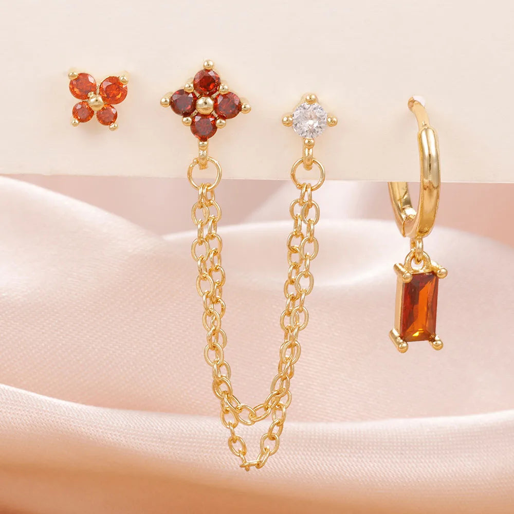 Celestial Chain Earrings