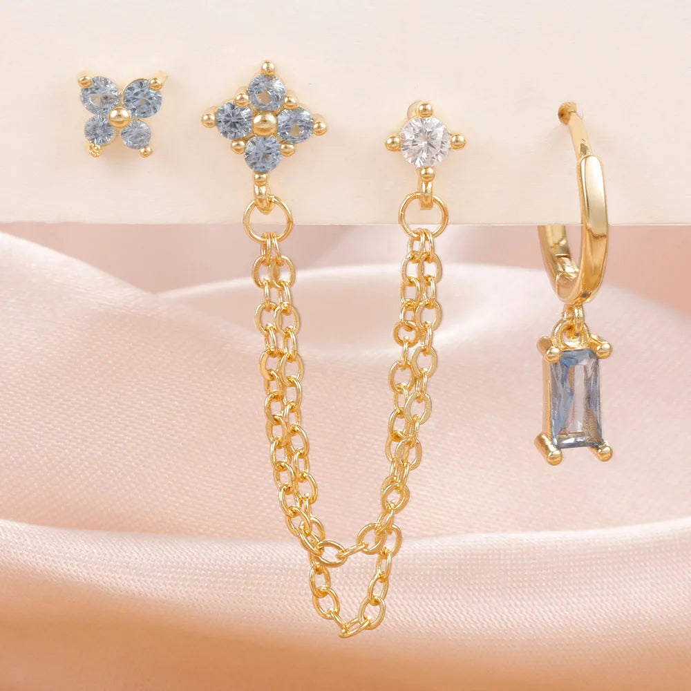 Celestial Chain Earrings