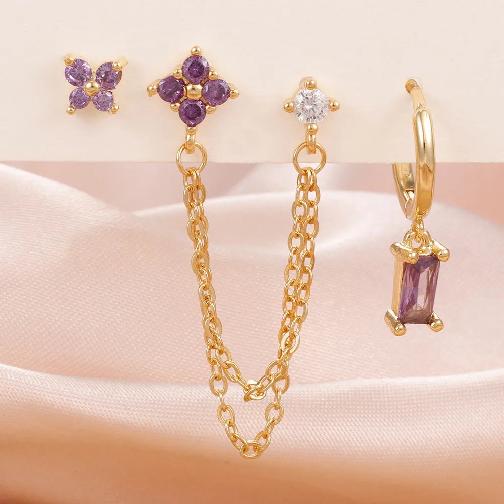 Celestial Chain Earrings