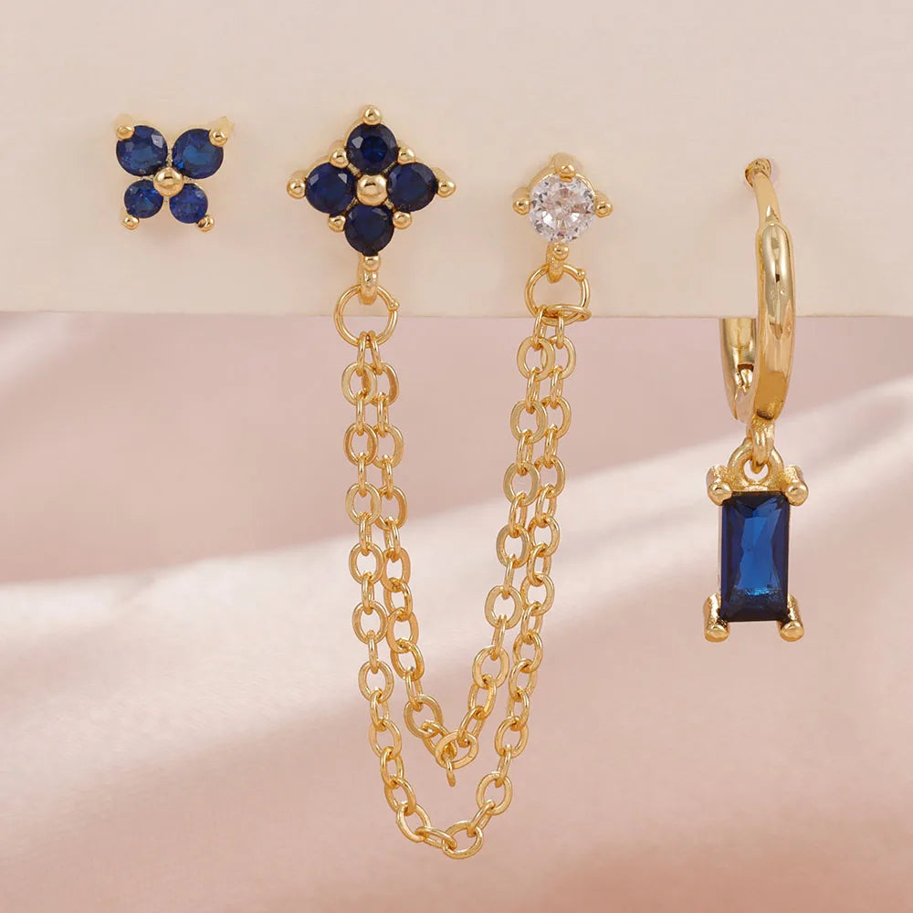 Celestial Chain Earrings