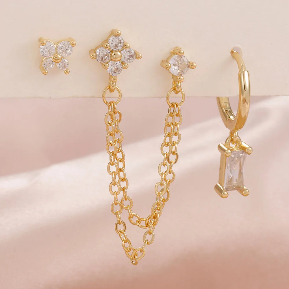 Celestial Chain Earrings