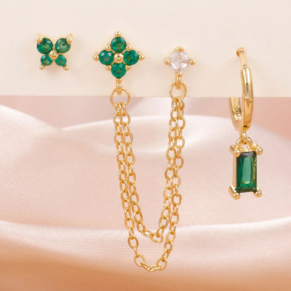 Celestial Chain Earrings