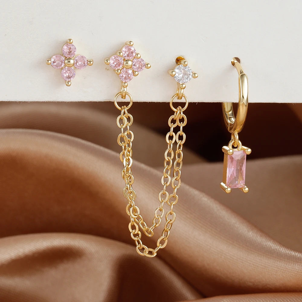 Celestial Chain Earrings
