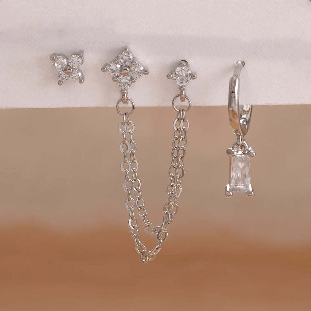 Celestial Chain Earrings