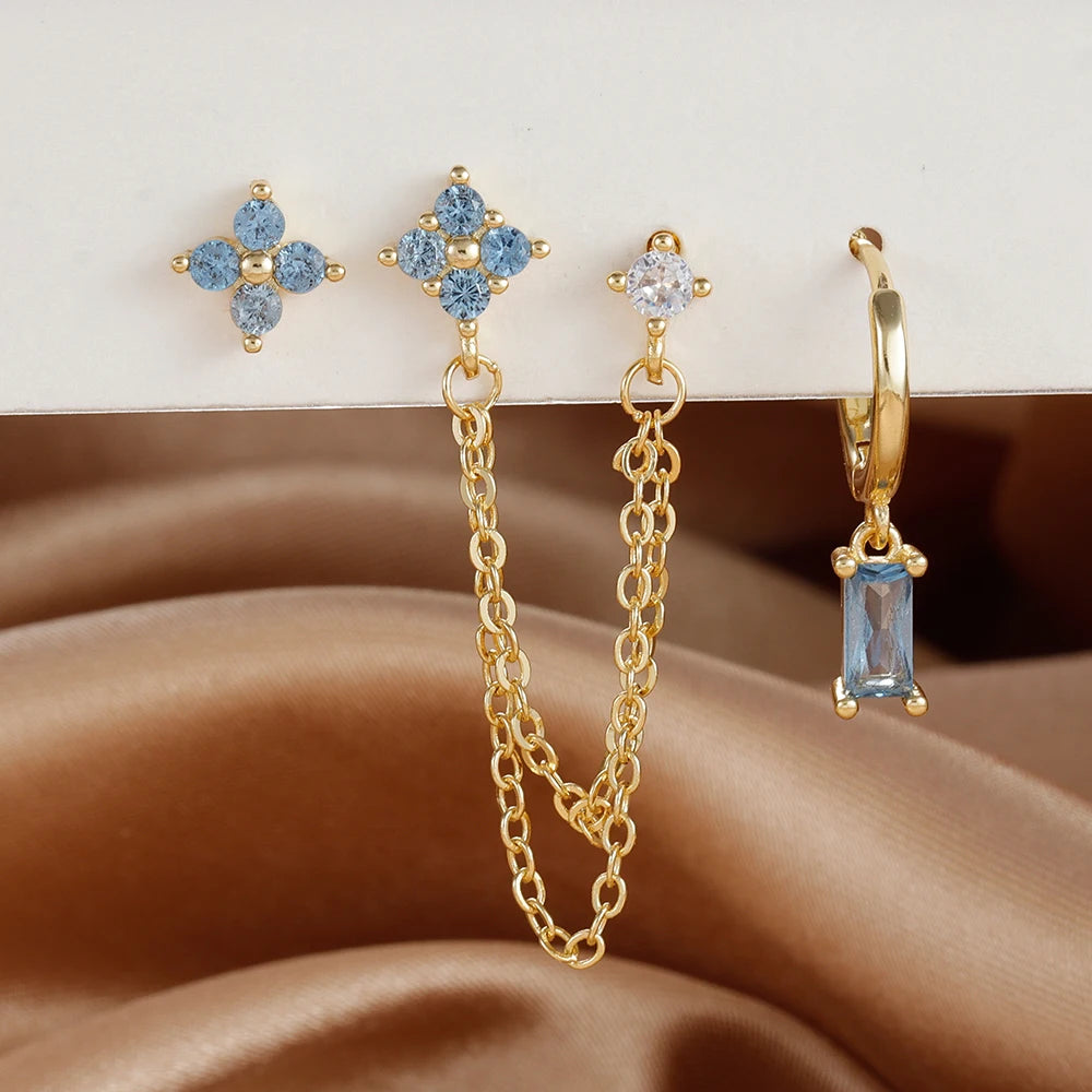 Celestial Chain Earrings