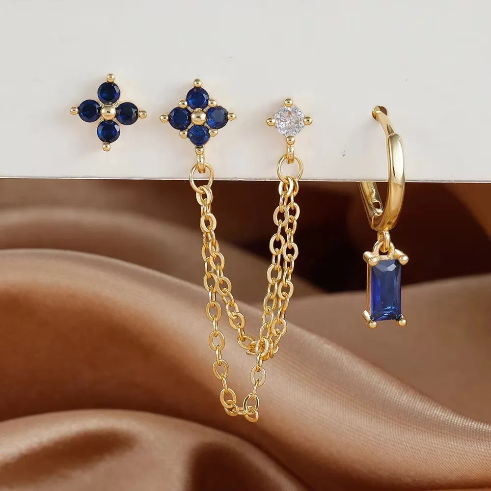 Celestial Chain Earrings