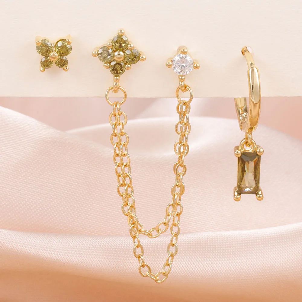 Celestial Chain Earrings