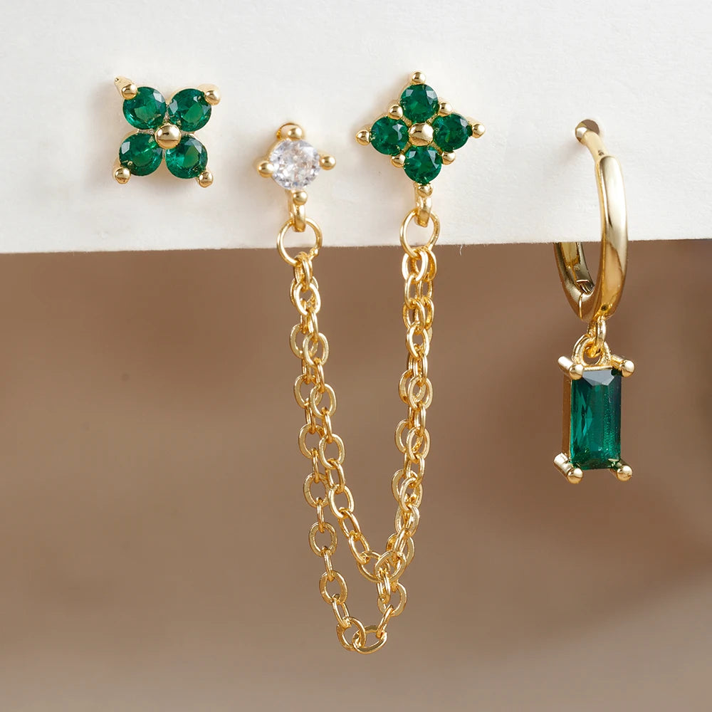 Celestial Chain Earrings